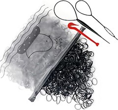 Bandas elásticas para trenzas