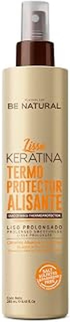 Instrucciones para aplicar correctamente un protector térmico con keratina