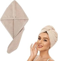Turbantes Absorbentes o Toallas de Algodón: ¿Cuál es Mejor para Secar el Cabello?