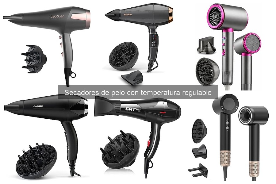 Alternativas a secadores de pelo con temperatura regulable