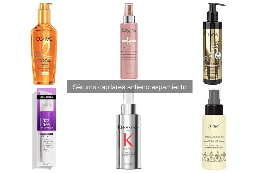 Alternativas al sérum antiencrespamiento: soluciones efectivas