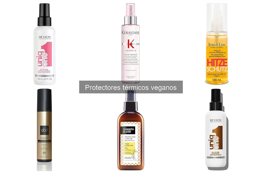 Beneficios de los protectores térmicos veganos para tu cabello