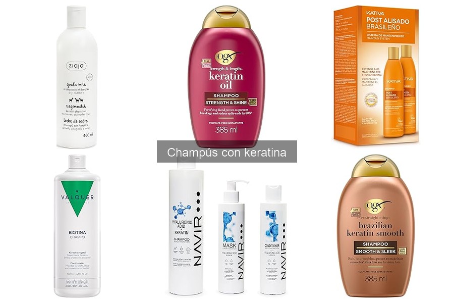 Champús con keratina: ¿son ideales para tu tipo de cabello?