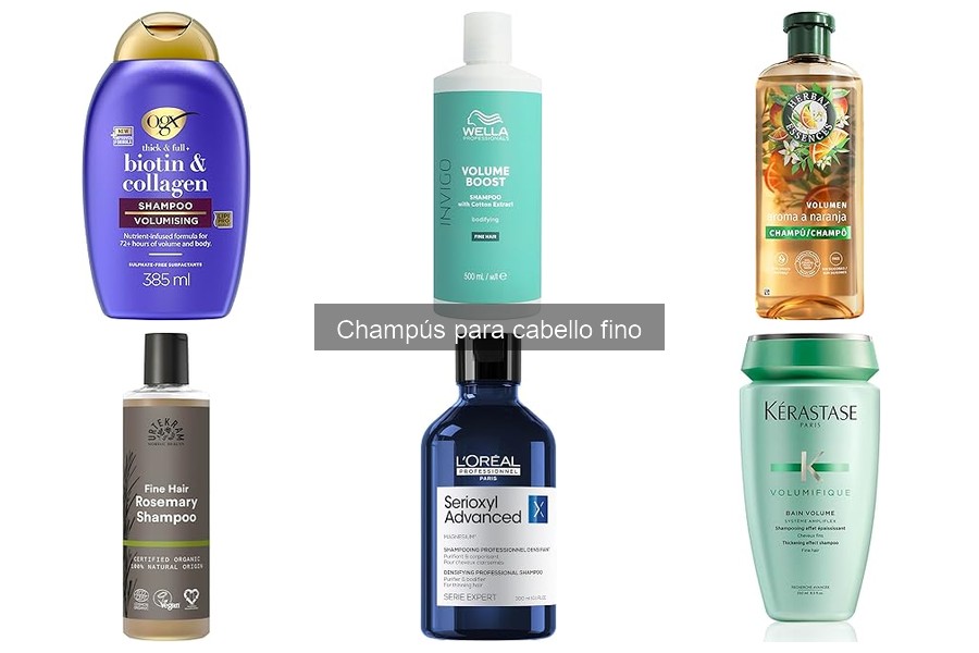 Champús para cabello fino a buen precio: análisis y ofertas