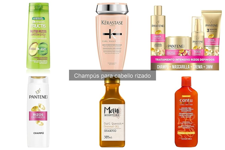 Champús para cabello rizado: buenas opciones baratas