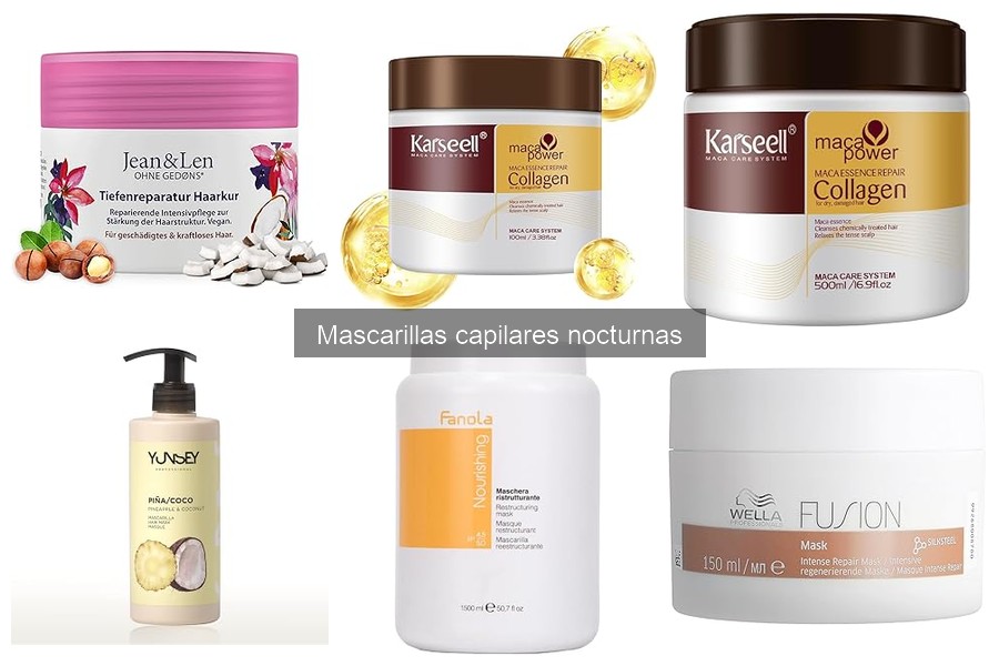 Cómo aplicar mascarillas capilares nocturnas correctamente