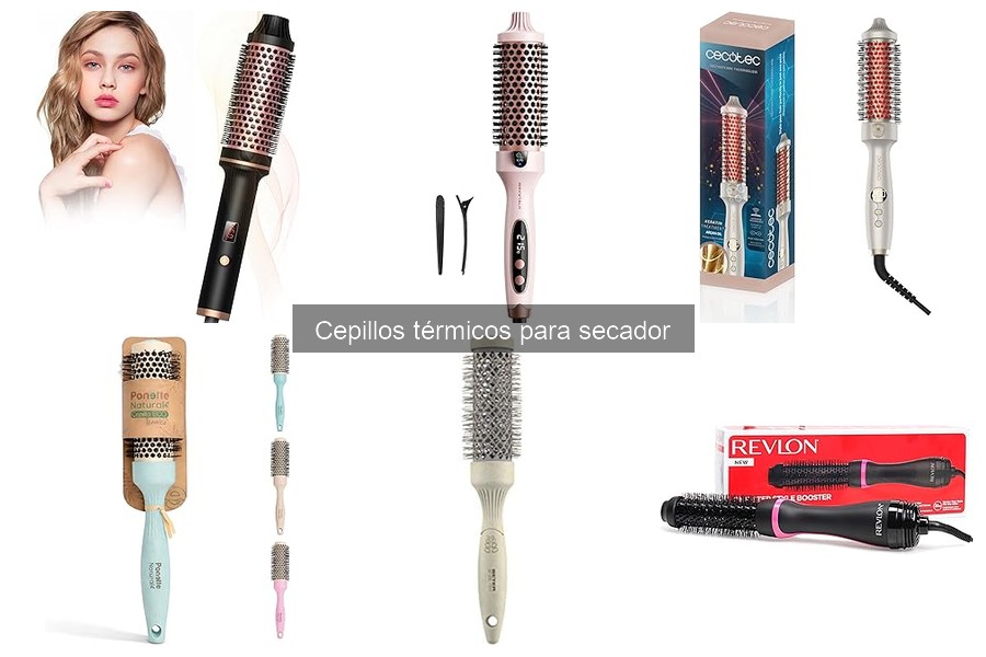 Cómo elegir el mejor cepillo térmico para tu cabello