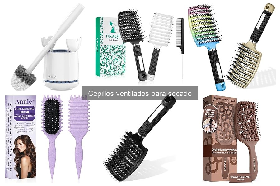 Cómo elegir el mejor cepillo ventilado para tu cabello