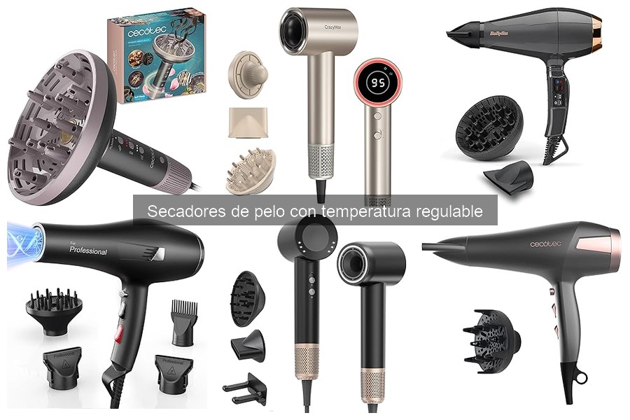 Cómo elegir el mejor secador de pelo con temperatura regulable