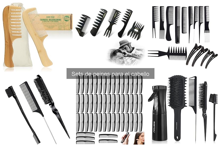 Cómo elegir el set de peines para tu tipo de cabello