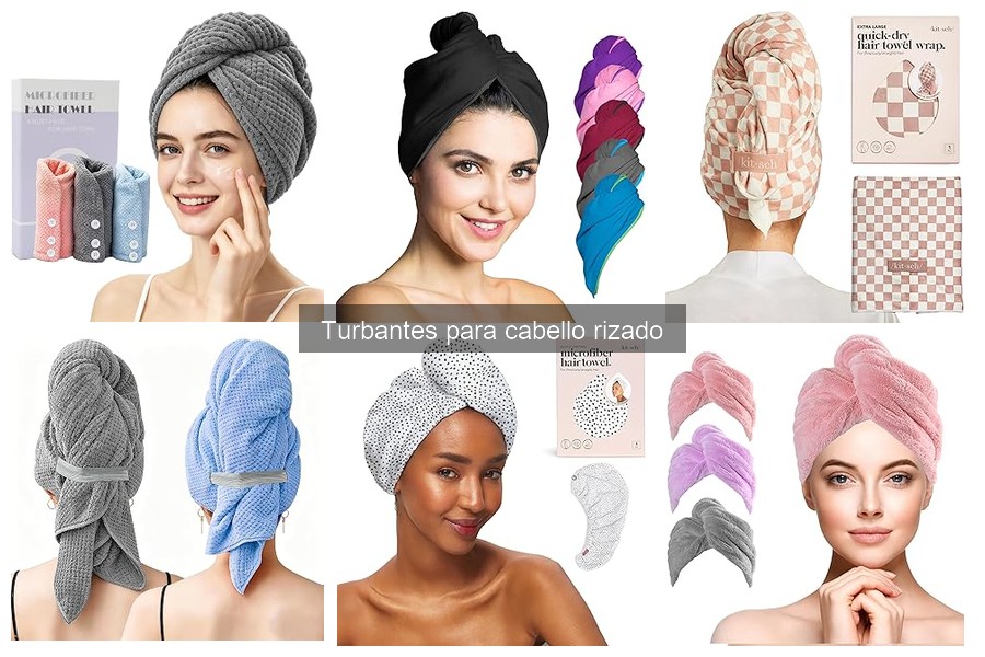 ¿Cómo elegir el turbante ideal para cabello rizado?