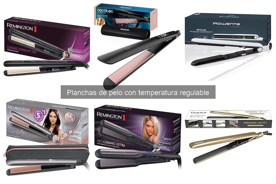 Cómo elegir la mejor plancha de pelo con temperatura regulable