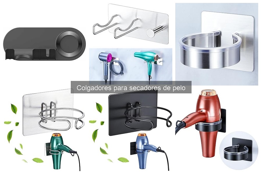 Cómo limpiar y mantener un colgador para secadores de pelo
