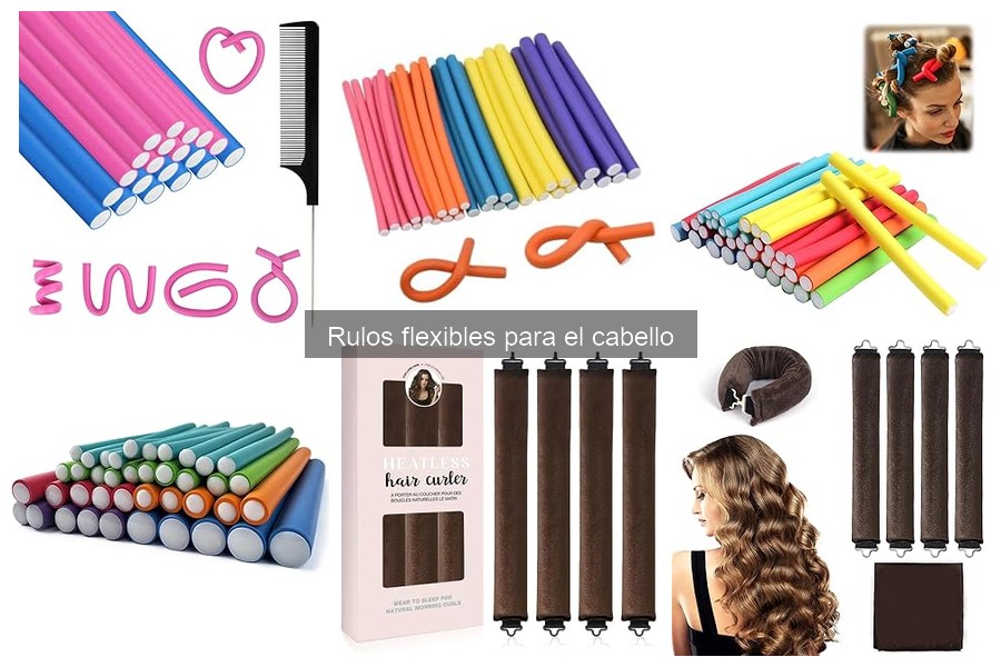 Cómo usar rulos flexibles para ondas perfectas en casa