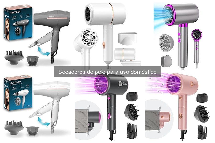 Cómo usar un secador de pelo correctamente en casa