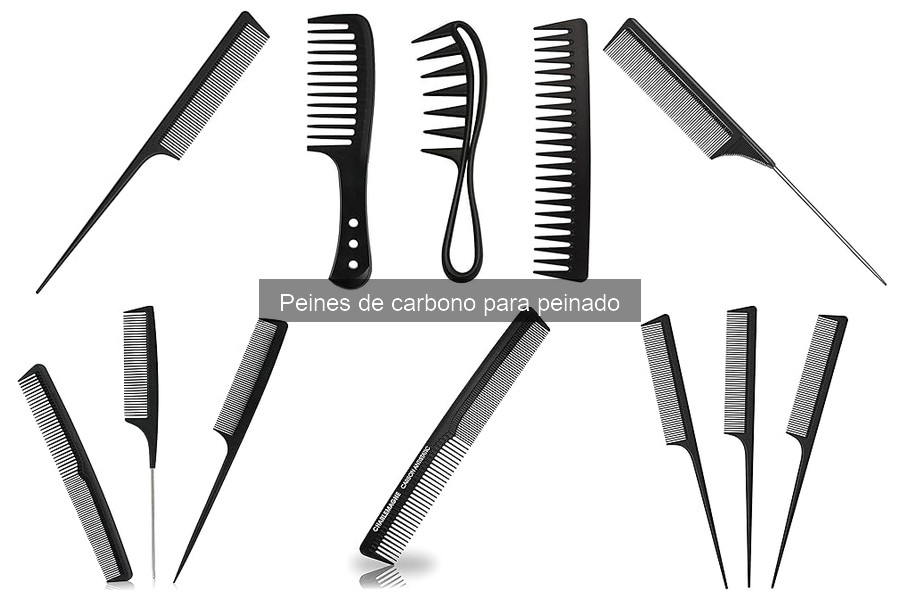 Cómo utilizar un peine de carbono para peinar correctamente