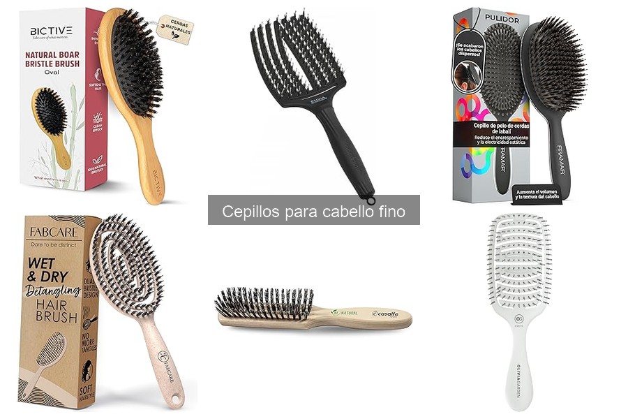 Comparativa: Cepillos de cerámica vs. plástico para cabello fino