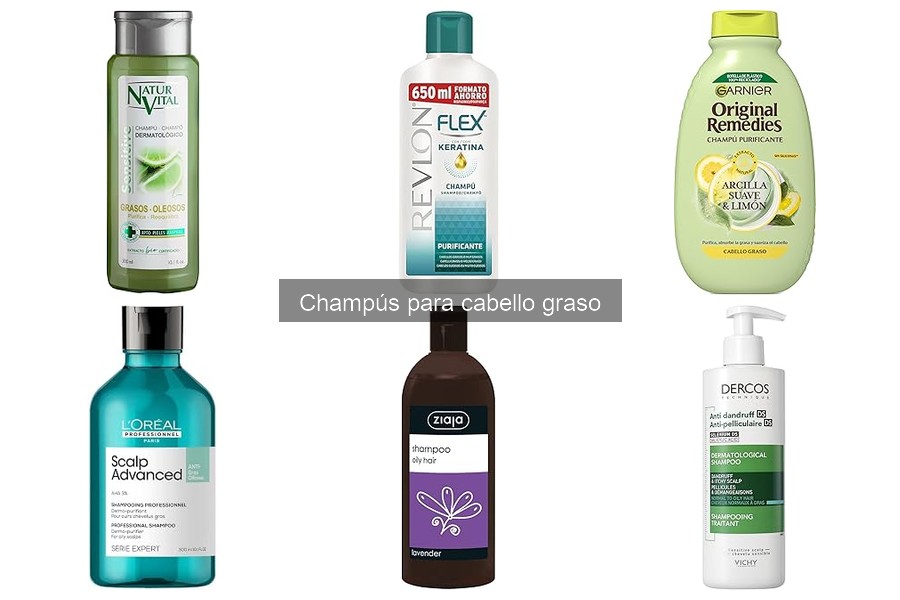 Comparativa de Champús para Cabello Graso: Mejores Opciones