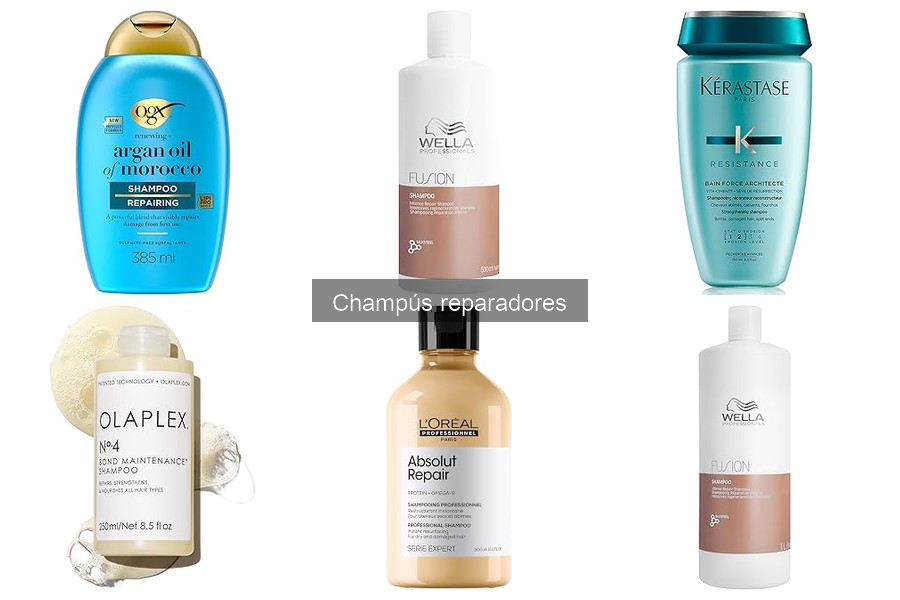 ** Comparativa de Champús Reparadores: OGX, Gliss y Wella