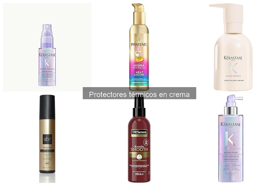 Comparativa de Protectores Térmicos en Crema y Spray