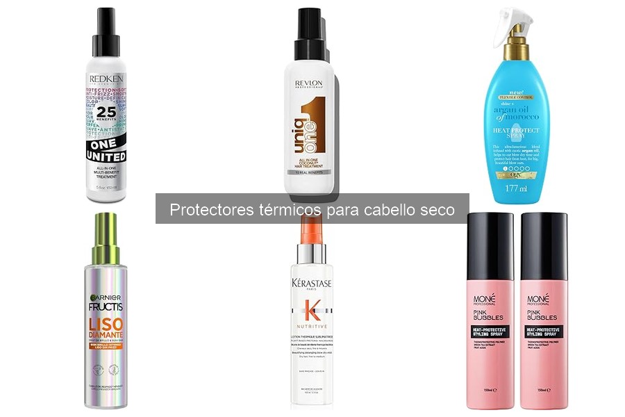 Comparativa de Protectores Térmicos para Cabello Seco
