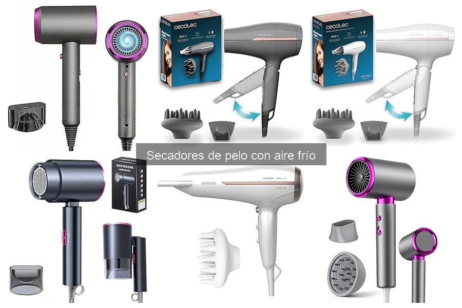 Comparativa de Secadores de Pelo con Aire Frío: Marcas y Precios