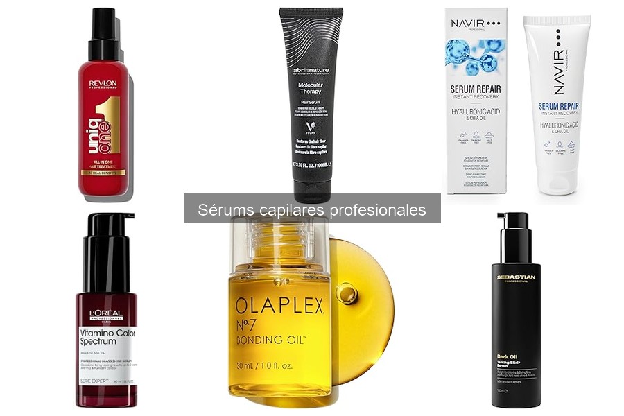 Comparativa de Sérums Capilares Profesionales: Mejores Marcas