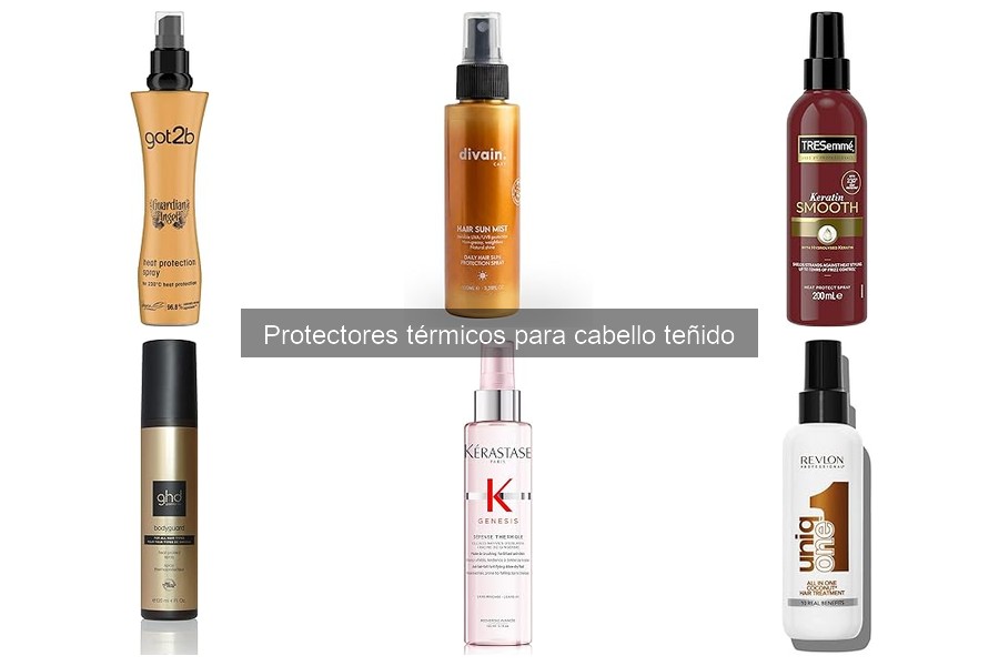 ¿Cuándo aplicar protector térmico en cabello teñido?