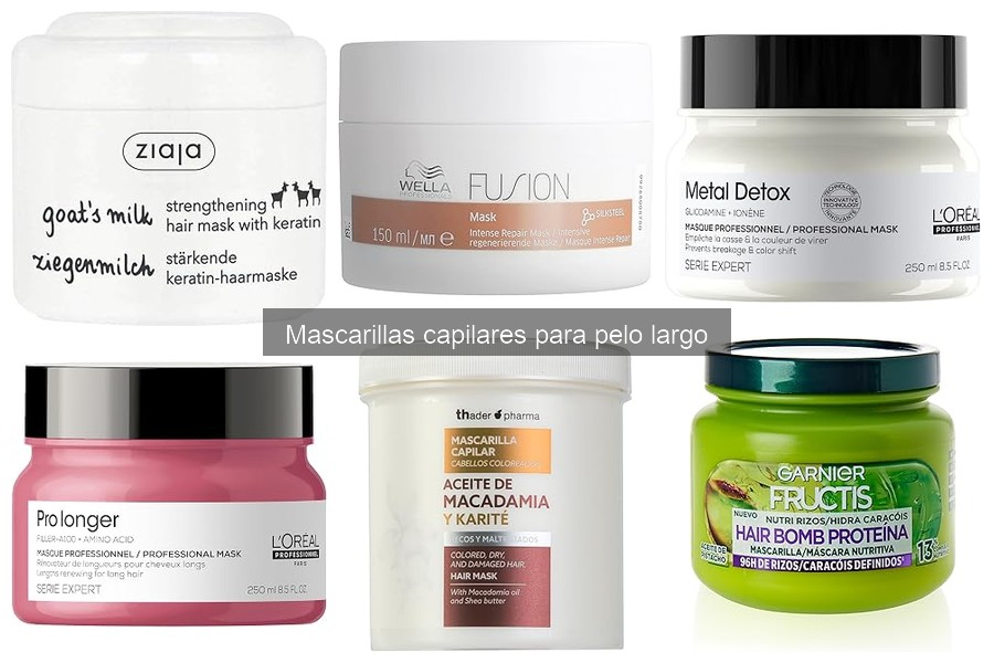 ¿Cuánto tiempo dejar actuar una mascarilla para pelo largo?