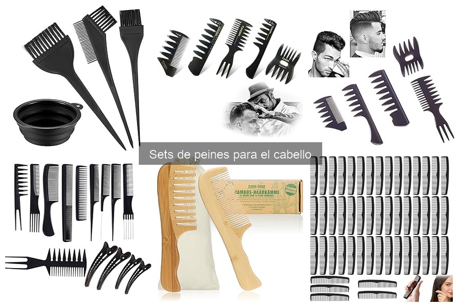 Diferencias entre peines de plástico y de madera en sets