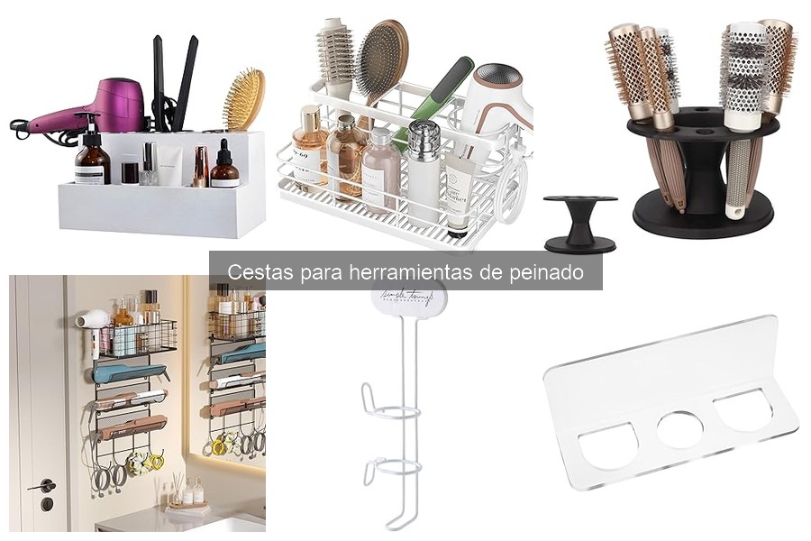 Dónde comprar cestas para herramientas de peinado