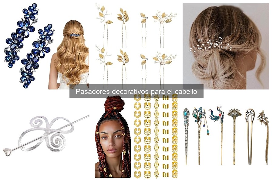 Dónde comprar pasadores decorativos para el cabello