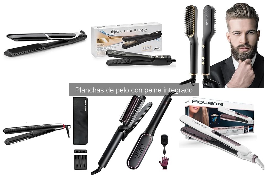 Dónde comprar planchas de pelo con peine integrado
