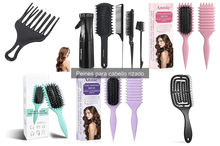 Errores comunes al elegir peines para cabello rizado