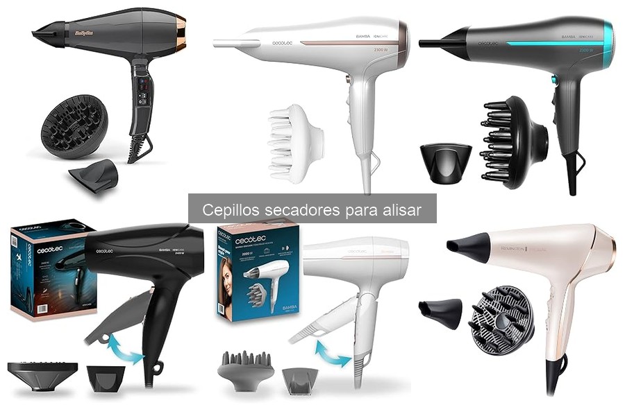 ¿Funcionan los cepillos secadores para cabellos gruesos?