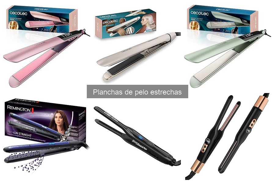 Impacto del uso de planchas de pelo estrechas en la salud capilar