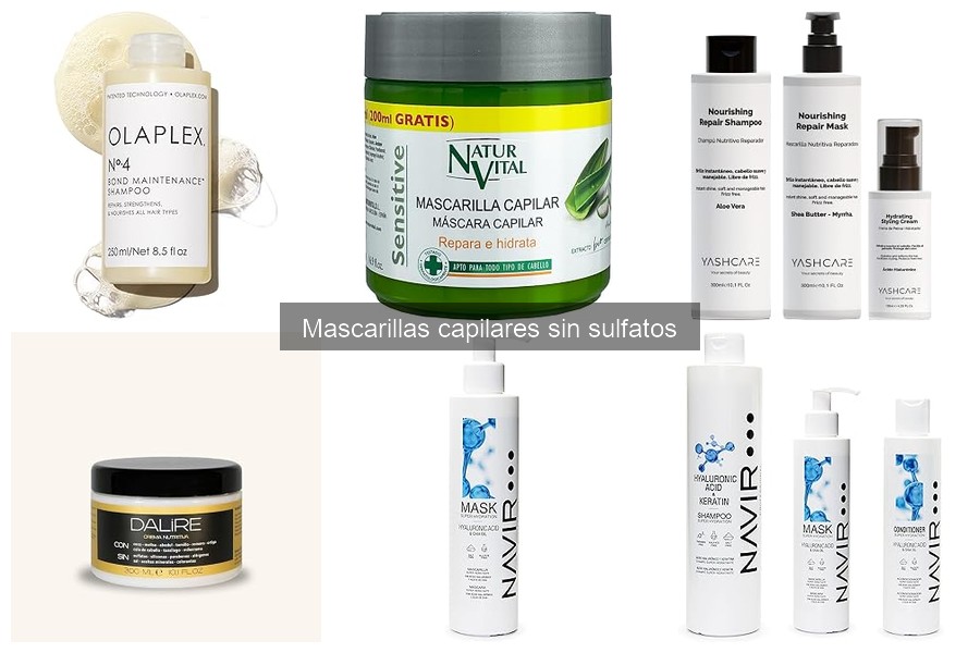Ingredientes dañinos en mascarillas capilares a evitar