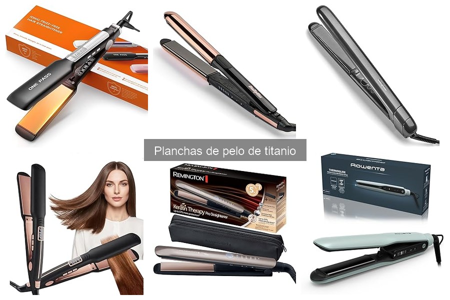 Mantenimiento y limpieza de planchas de pelo de titanio