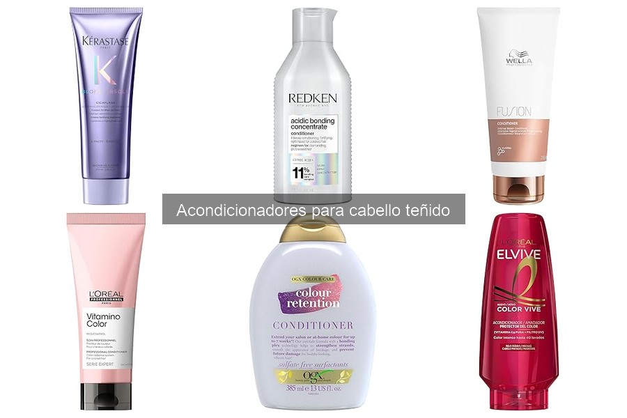 Mejores acondicionadores para cabello teñido según opiniones
