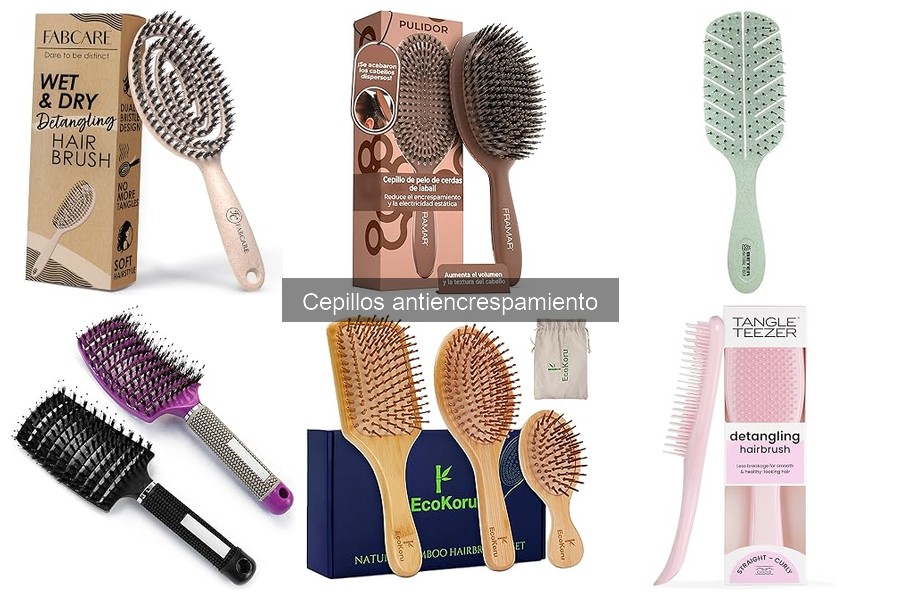 Mejores cepillos antiencrespamiento para cabello rizado