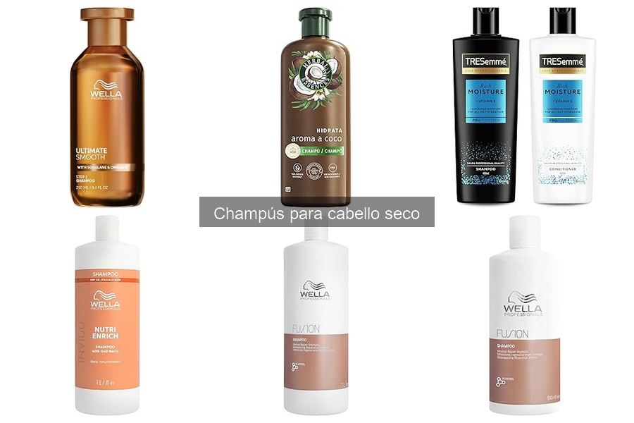 Mejores champús para cabello seco: ¿Cuál elegir?