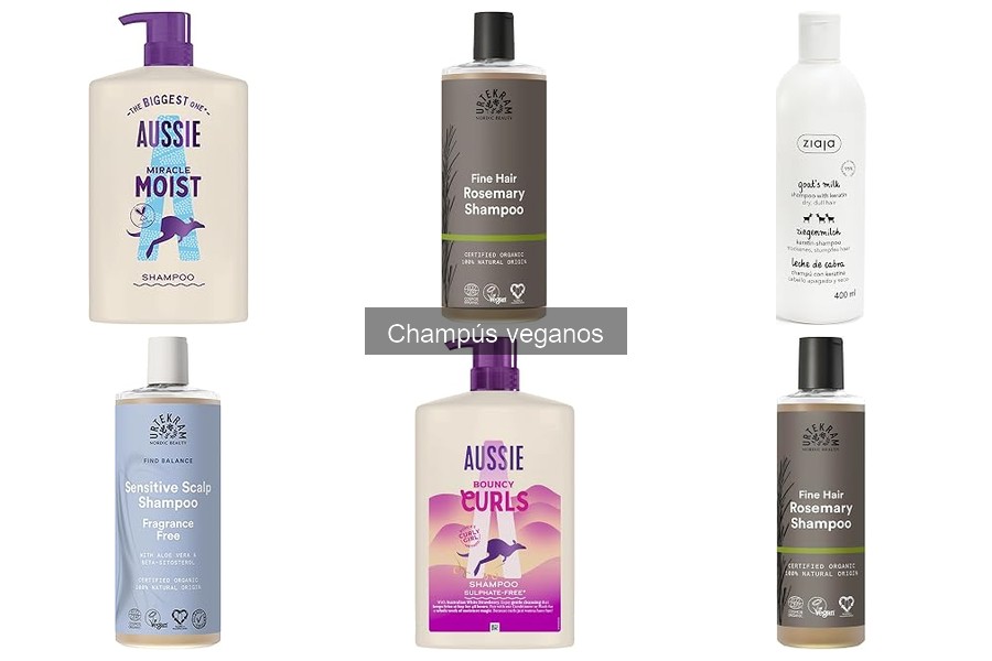 Mejores champús veganos para cuero cabelludo sensible