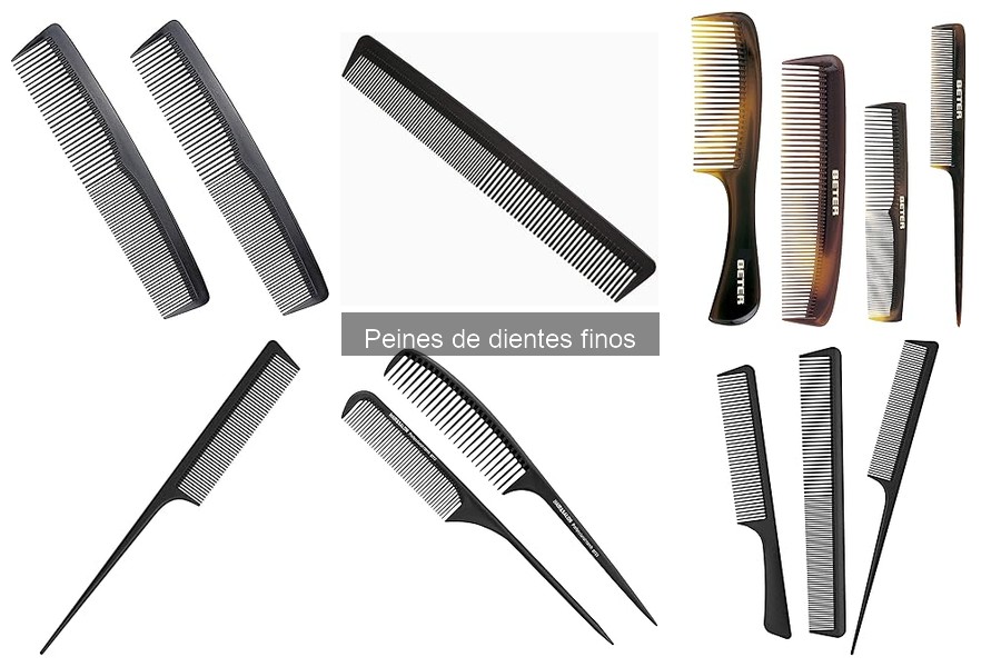 Mejores peines de dientes finos para cabello rizado en 2023