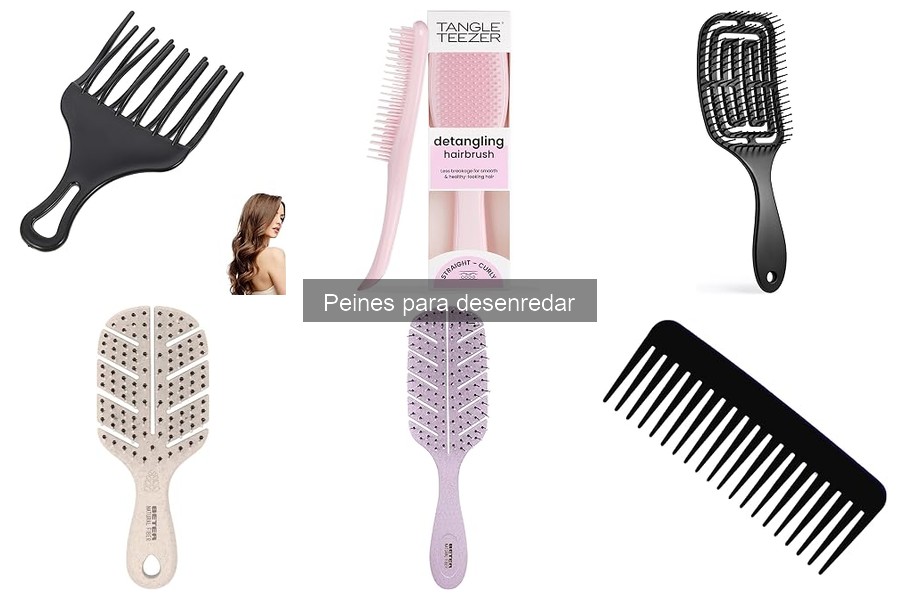 Mejores peines para desenredar cabello rizado: comparativa 2023