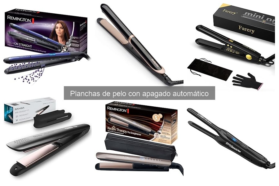 Mejores Planchas de Pelo con Apagado Automático 2023
