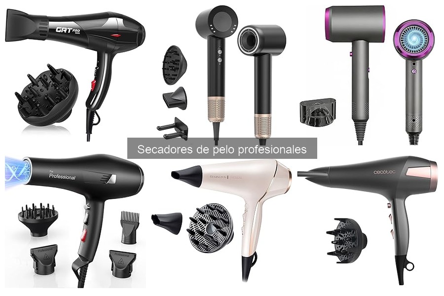 Mejores secadores de pelo profesionales para cabello rizado