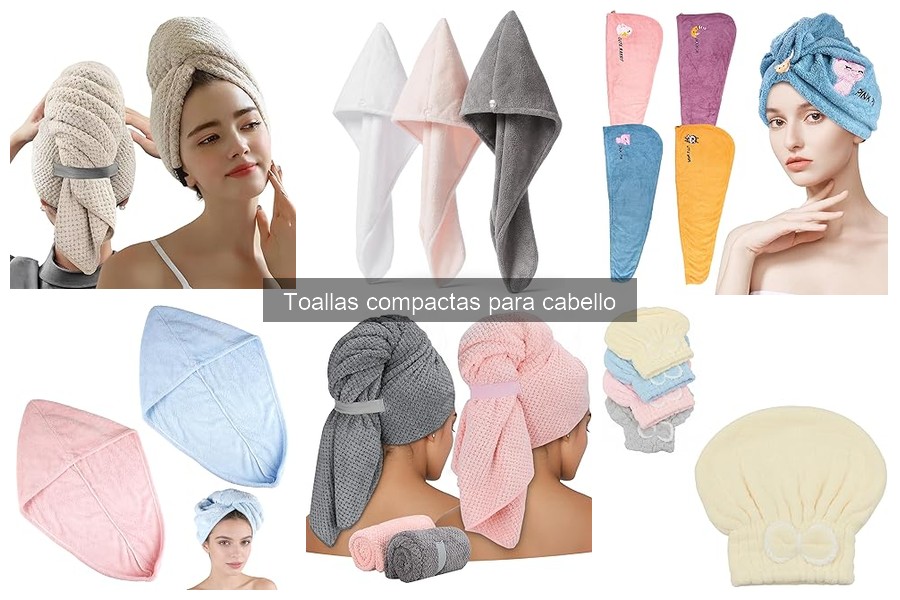 Mejores toallas compactas para cabello: comparativa 2023