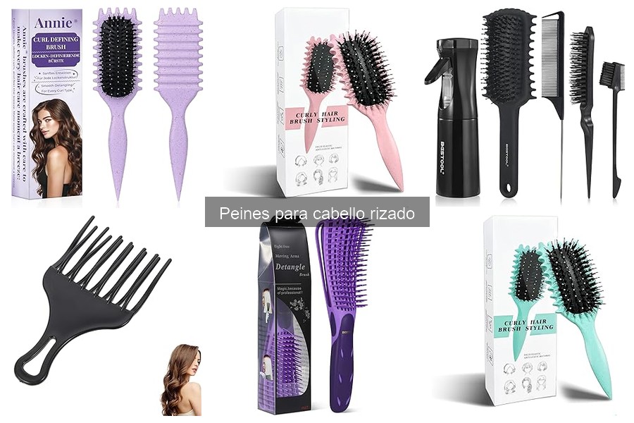 Opiniones sobre peines para cabello rizado y su eficacia