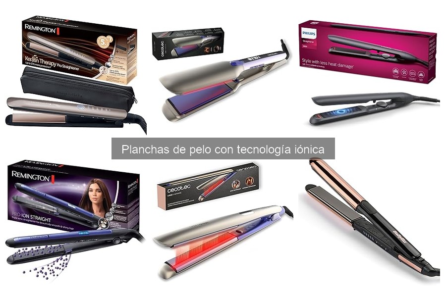 Planchas iónicas: ¿Son adecuadas para tu tipo de cabello?
