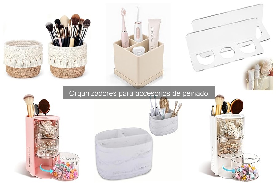 ¿Por qué comprar un organizador para accesorios de peinado?
